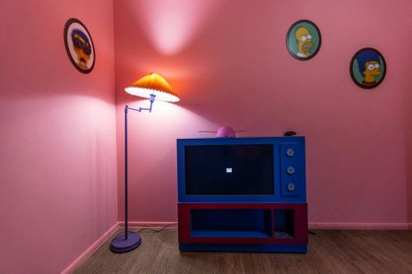 tv puzzle | Springfield trouble escape room