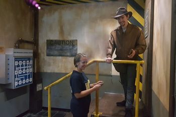 entrance to the mine room | The Dig escape room