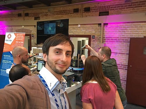 Up The Game 2018 booth