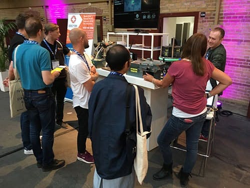 Up The Game 2018 booth